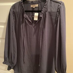 Beautiful blue blouse - NWT